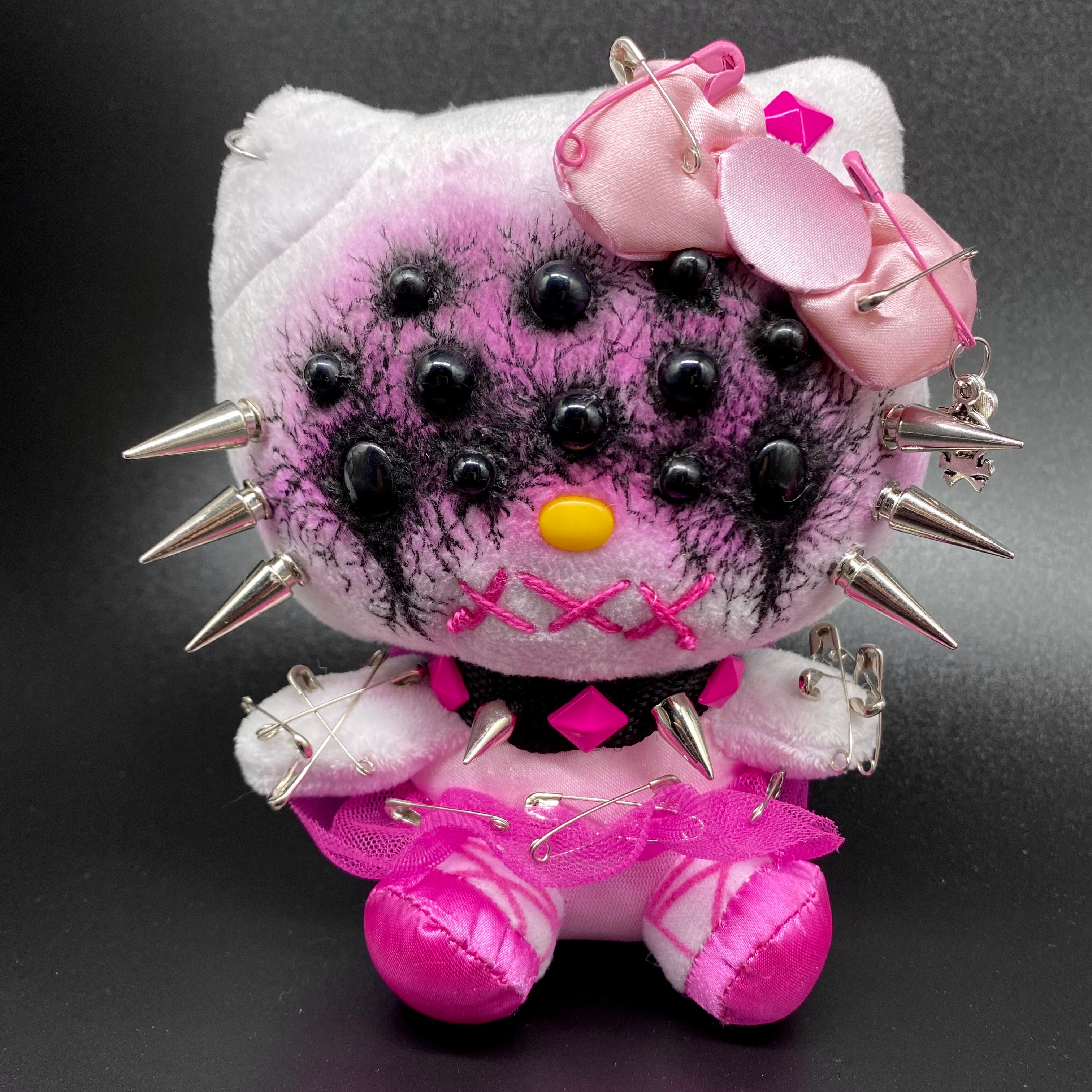 Kuromi Custom Pastel Goth Plushie Side Bag – ROBOGOTH